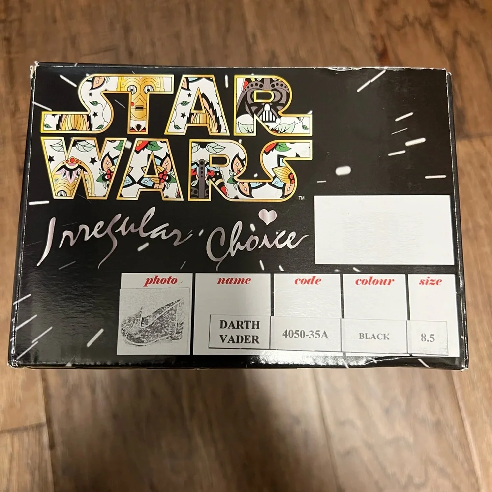 Irregular Choice Star Wars Darth Vader Flats - Picture 6 of 6